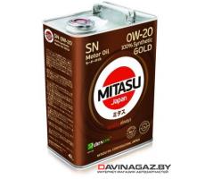 Моторное масло - MITASU GOLD SN 0W20, 4л / MJ-1024