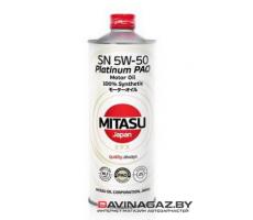 Моторное масло - MITASU PLATINUM PAO SN 5W50, 1л / MJ-1131