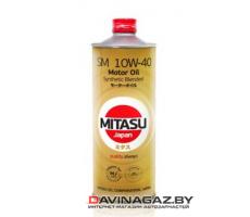 Моторное масло - MITASU MOTOR OIL SM 10W40 Synthetic Blended, 1л / MJ-1221