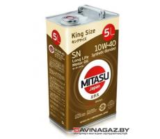 Моторное масло - MITASU MOTOR OIL LL SN 10W40 Synthetic Blended, 5л / MJ-122A5