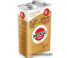 Моторное масло - MITASU UNIVERSAL SL/CF 10W40 Synthetic Blended, 5л / MJ-1255