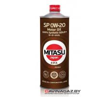 Моторное масло - MITASU GOLD Plus SP 0W20 ILSAC GF-6A, 1л / MJ-P021