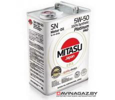 Моторное масло - MITASU PLATINUM PAO SN 5W50, 4л / MJ-1134