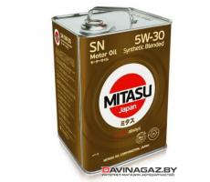 Моторное масло -MITASU MOTOR OIL SN 5W30 Synthetic Blended, 6л / MJ-1206